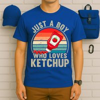 Just a Boy Who Loves Ketchup Catsup Condiment Lover T-Shirt