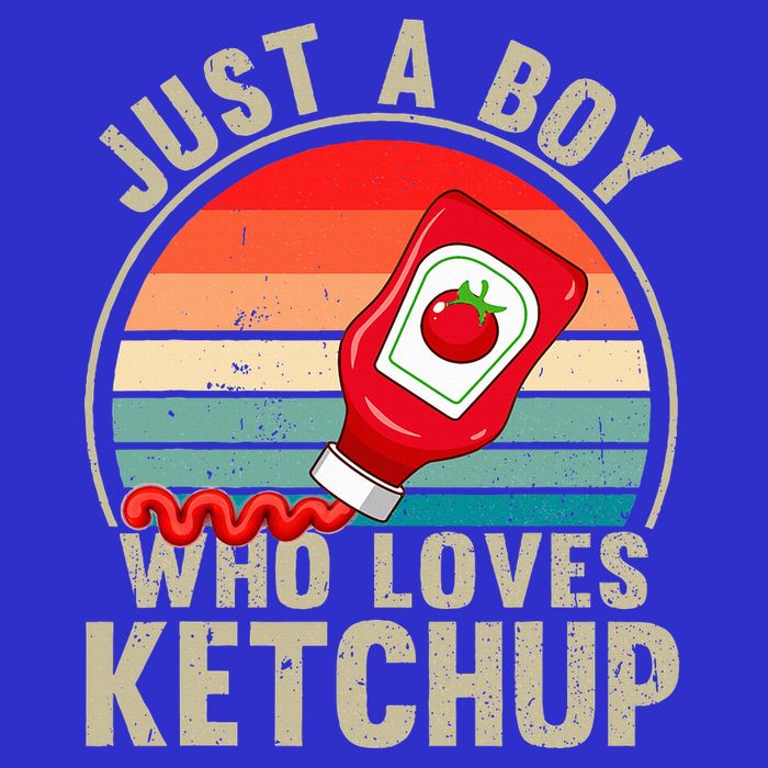 Just a Boy Who Loves Ketchup Catsup Condiment Lover T-Shirt