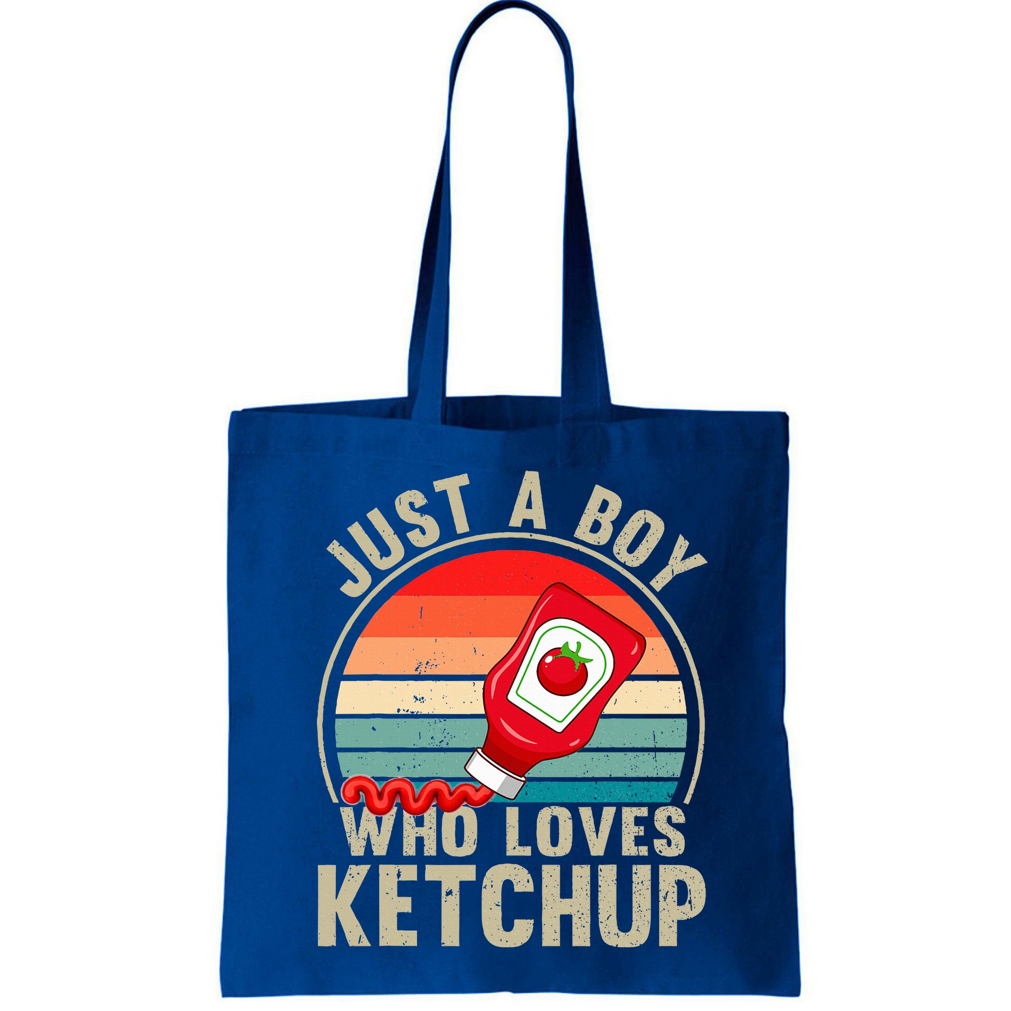 Just a Boy Who Loves Ketchup Catsup Condiment Lover Bag
