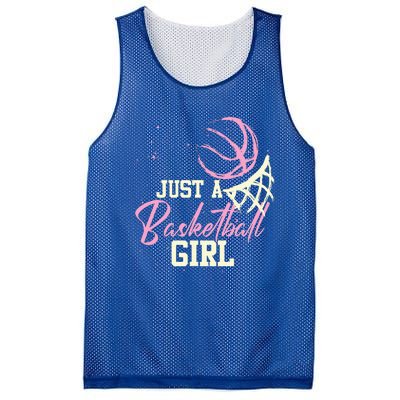 Just A Basketball Girl Basketball Mesh Reversible Basketball Jersey Tank