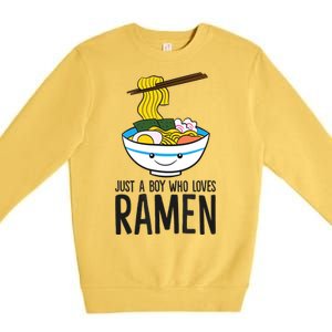 Just A Boy Who Loves Ra Premium Crewneck Sweatshirt