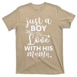 Just A Bboy In Love With His Mama Funny Saying T-Shirt