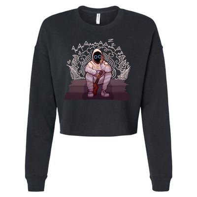 Just A Boy With A Ukulele, BoyWithUke Cropped Pullover Crew