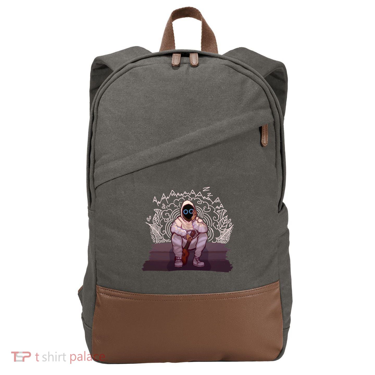 Just A Boy With A Ukulele, BoyWithUke Cotton Canvas Backpack