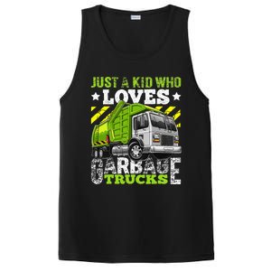 Just A Boy Who Loves Garbage Trucks PosiCharge Competitor Tank