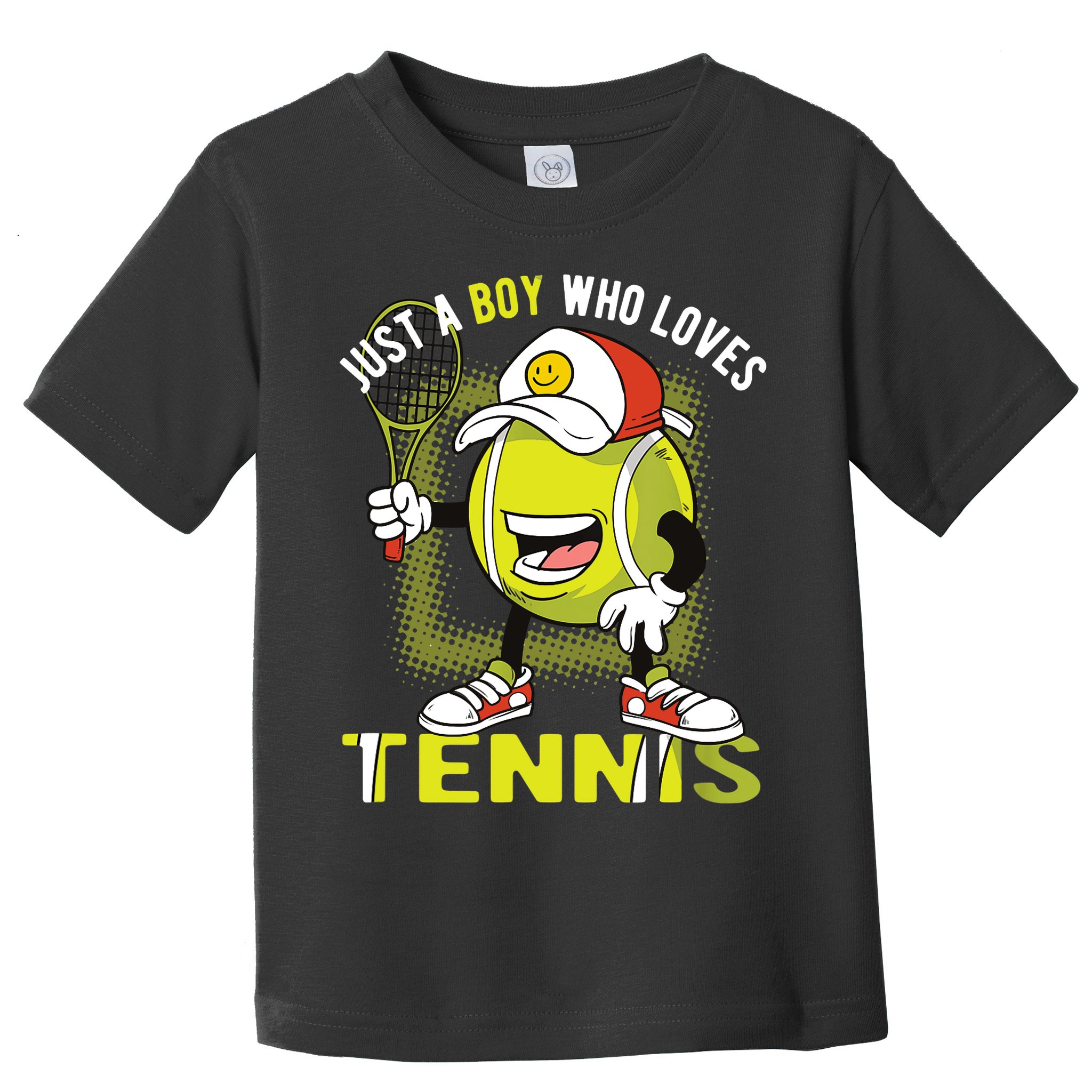 Just A Boy Who Loves Tennis Toddler T-Shirt
