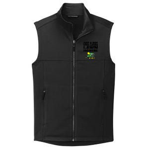 Just A Boy Who Loves Lawn Mowers Collective Smooth Fleece Vest