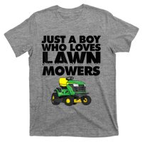 Just A Boy Who Loves Lawn Mowers T-Shirt