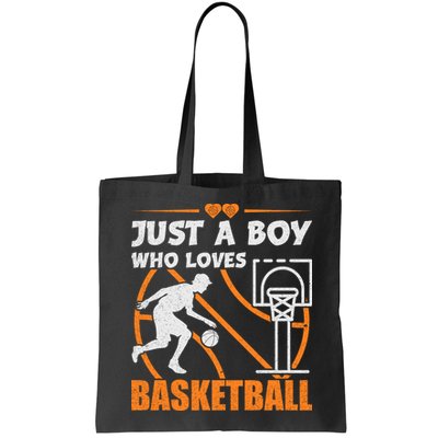 Just A Boy Who Loves Basketball For Boys Bag