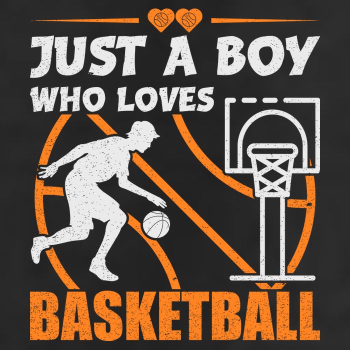 Just A Boy Who Loves Basketball For Boys Hat
