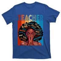 Juneteenth Afro Black History Month African American Teacher Gift T-Shirt