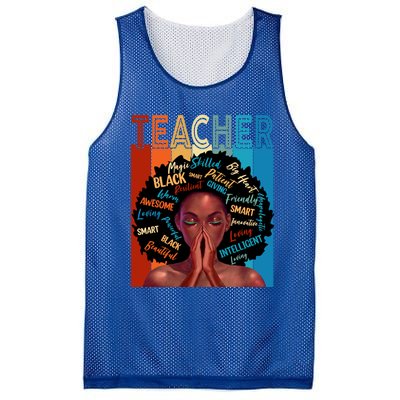 Juneteenth Afro Black History Month African American Teacher Gift Mesh Reversible Basketball Jersey Tank