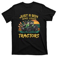 Just A Boy Who Loves Tractors T-Shirt