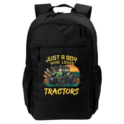 Just A Boy Who Loves Tractors Backpack