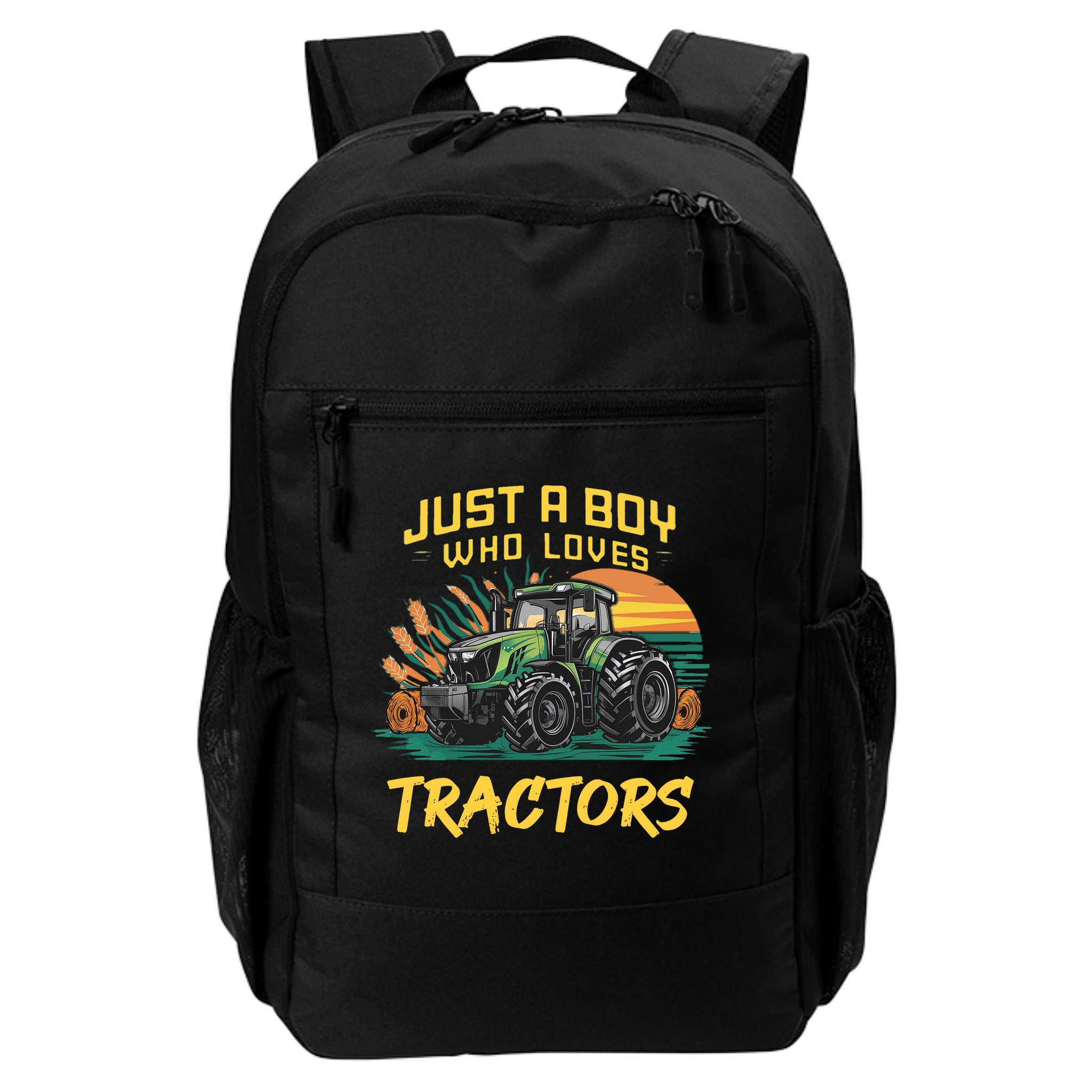 Just A Boy Who Loves Tractors Backpack