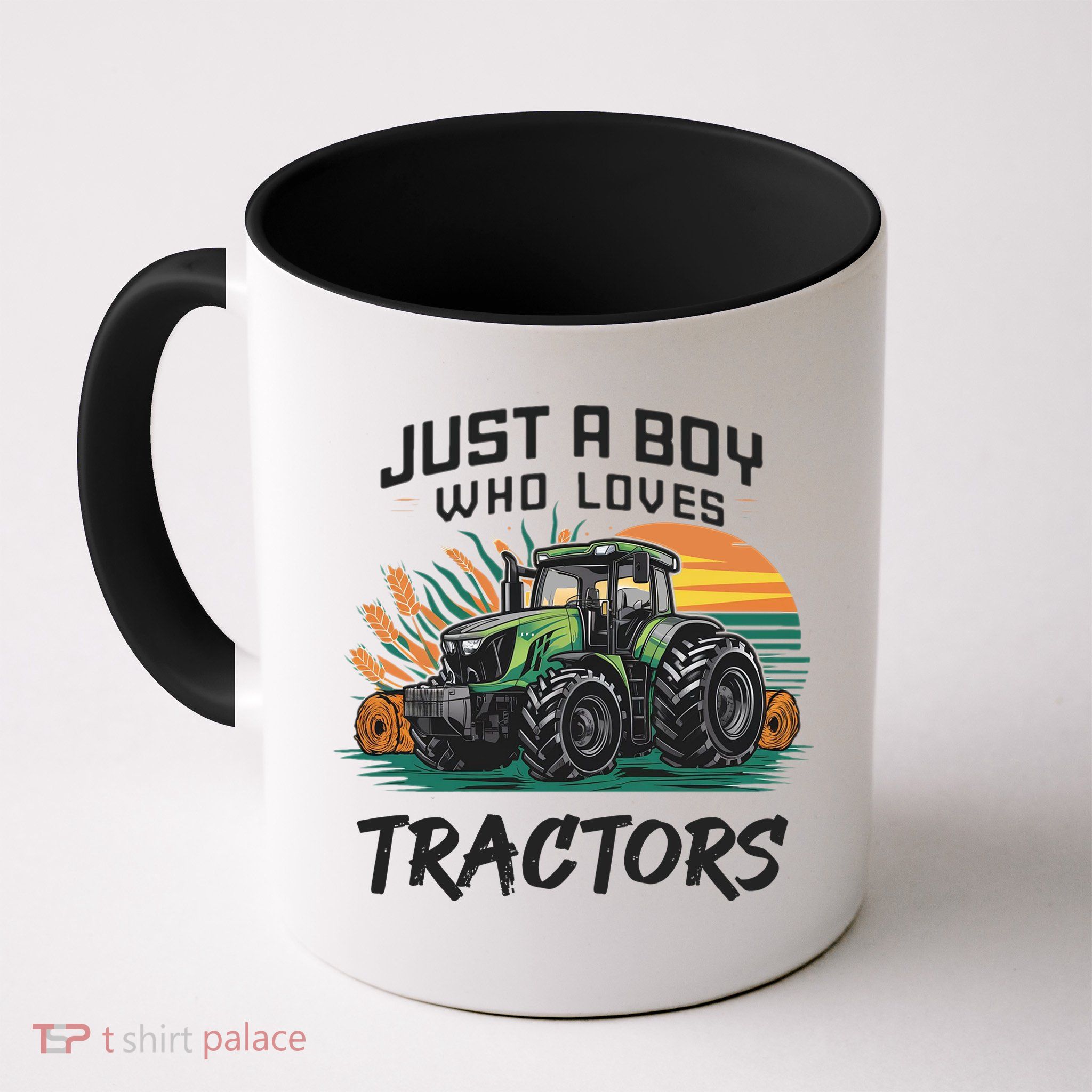 Just A Boy Who Loves Tractors Mug