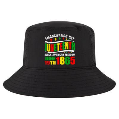 Juneteenth Ancestors Black African American Pride June 19 Gift Cool Comfort Performance Bucket Hat