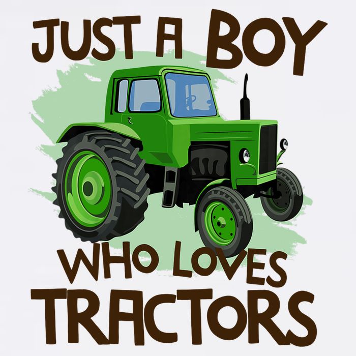 Just A Boy Who Loves Tractors T Farm Birthday Gift Doggie Tank
