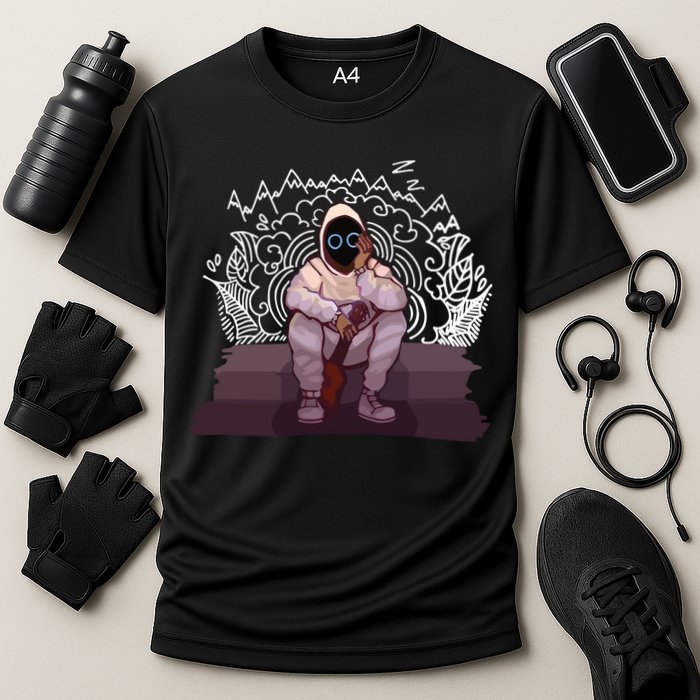 Just A Boy With A Ukulele BoyWithUke Cooling Performance Crew T-Shirt