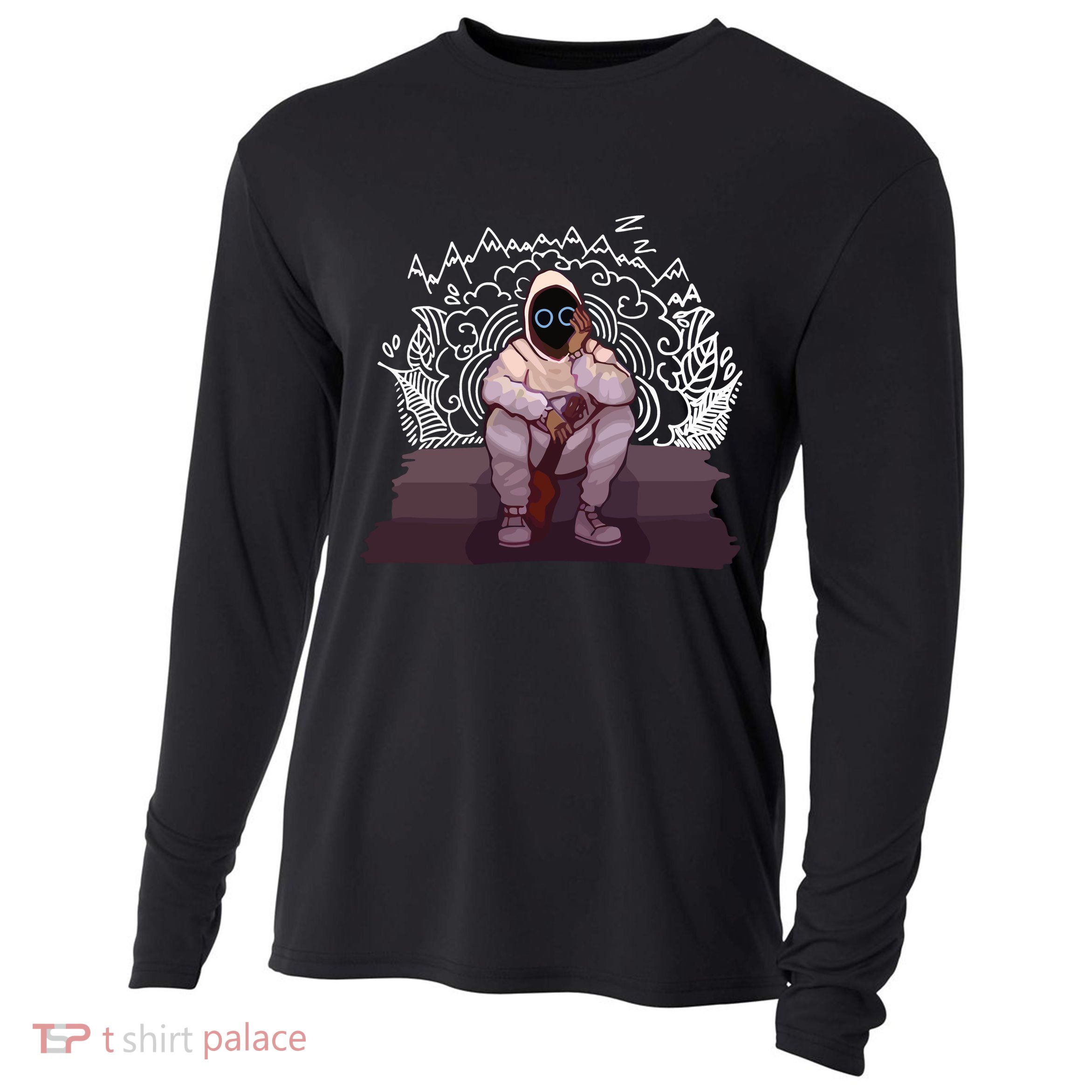 Just A Boy With A Ukulele BoyWithUke Cooling Performance Long Sleeve Crew