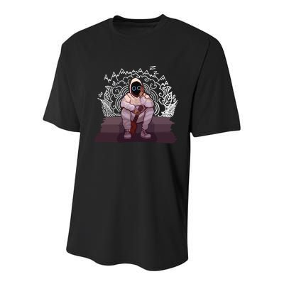 Just A Boy With A Ukulele BoyWithUke Youth Performance Sprint T-Shirt