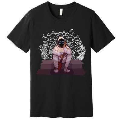 Just A Boy With A Ukulele BoyWithUke Premium T-Shirt