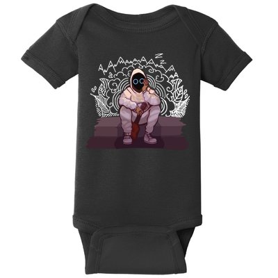 Just A Boy With A Ukulele BoyWithUke Baby Bodysuit