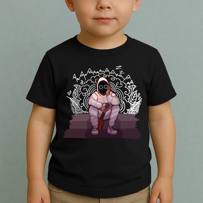 Just A Boy With A Ukulele BoyWithUke Toddler T-Shirt