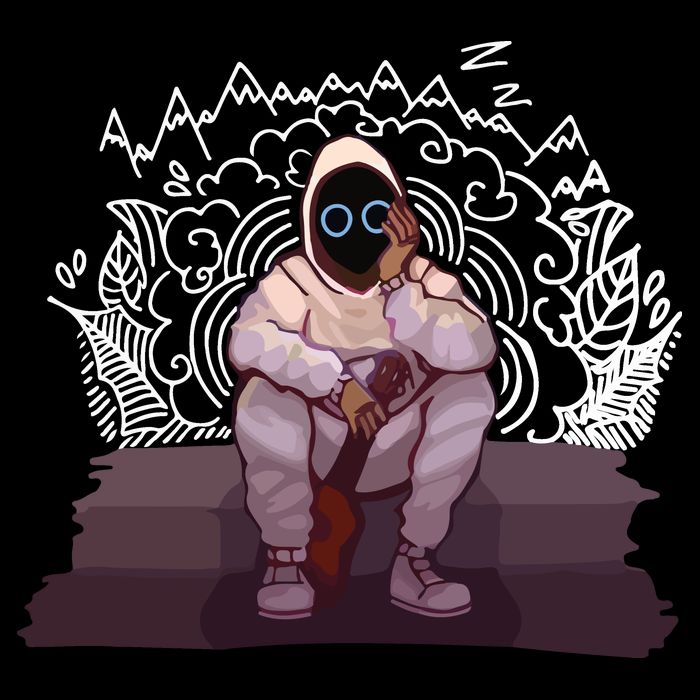 Just A Boy With A Ukulele BoyWithUke Cropped Pullover Crew