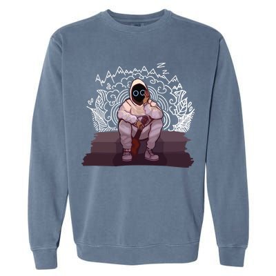 Just A Boy With A Ukulele BoyWithUke Garment-Dyed Sweatshirt
