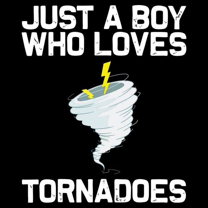 Just A Boy Who Loves Tornadoes Tornado Meteorologist City Backpack