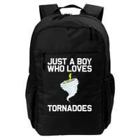 Just A Boy Who Loves Tornadoes Tornado Meteorologist Backpack
