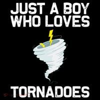 Just A Boy Who Loves Tornadoes Tornado Meteorologist Backpack