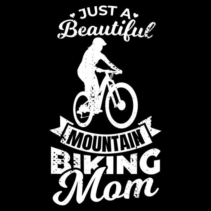 Just A Beautiful Mountain Biking Mom Meaningful Gift Bucket Hat