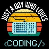 Just A Boy Who Loves Coding Computer Funny Toddler Hoodie