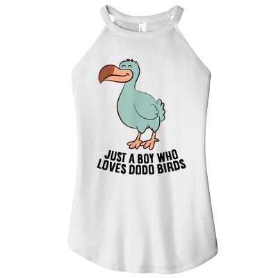 Just A Boy Who Loves Dodo Birds Women's Perfect Tri Rocker Tank