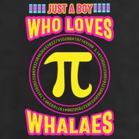 Just A Boy Who Loves Pi Whales Pi Day Cool Comfort Performance Bucket Hat