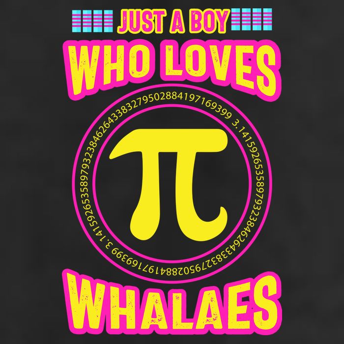 Just A Boy Who Loves Pi Whales Pi Day Cool Comfort Performance Bucket Hat