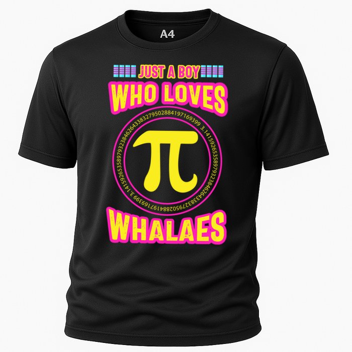 Just A Boy Who Loves Pi Whales Pi Day Performance Shirt