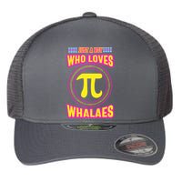 Just A Boy Who Loves Pi Whales Pi Day Flexfit Unipanel Trucker Cap