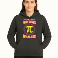 Just A Boy Who Loves Pi Whales Pi Day Hoodie