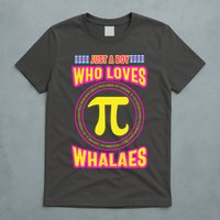 Just A Boy Who Loves Pi Whales Pi Day T-Shirt