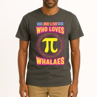 Just A Boy Who Loves Pi Whales Pi Day Tall T-Shirt