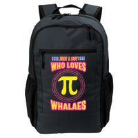 Just A Boy Who Loves Pi Whales Pi Day Backpack