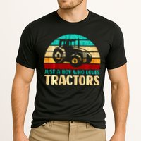 Just A Boy Who Loves Tractors Cooling Performance Crew T-Shirt