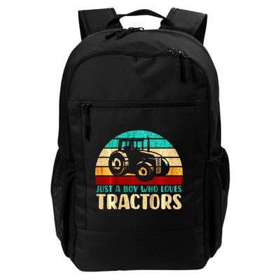 Just A Boy Who Loves Tractors Backpack