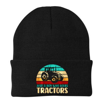 Just A Boy Who Loves Tractors Beanie