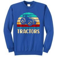 Just A Boy Who Loves Tractors Tall Sweatshirt