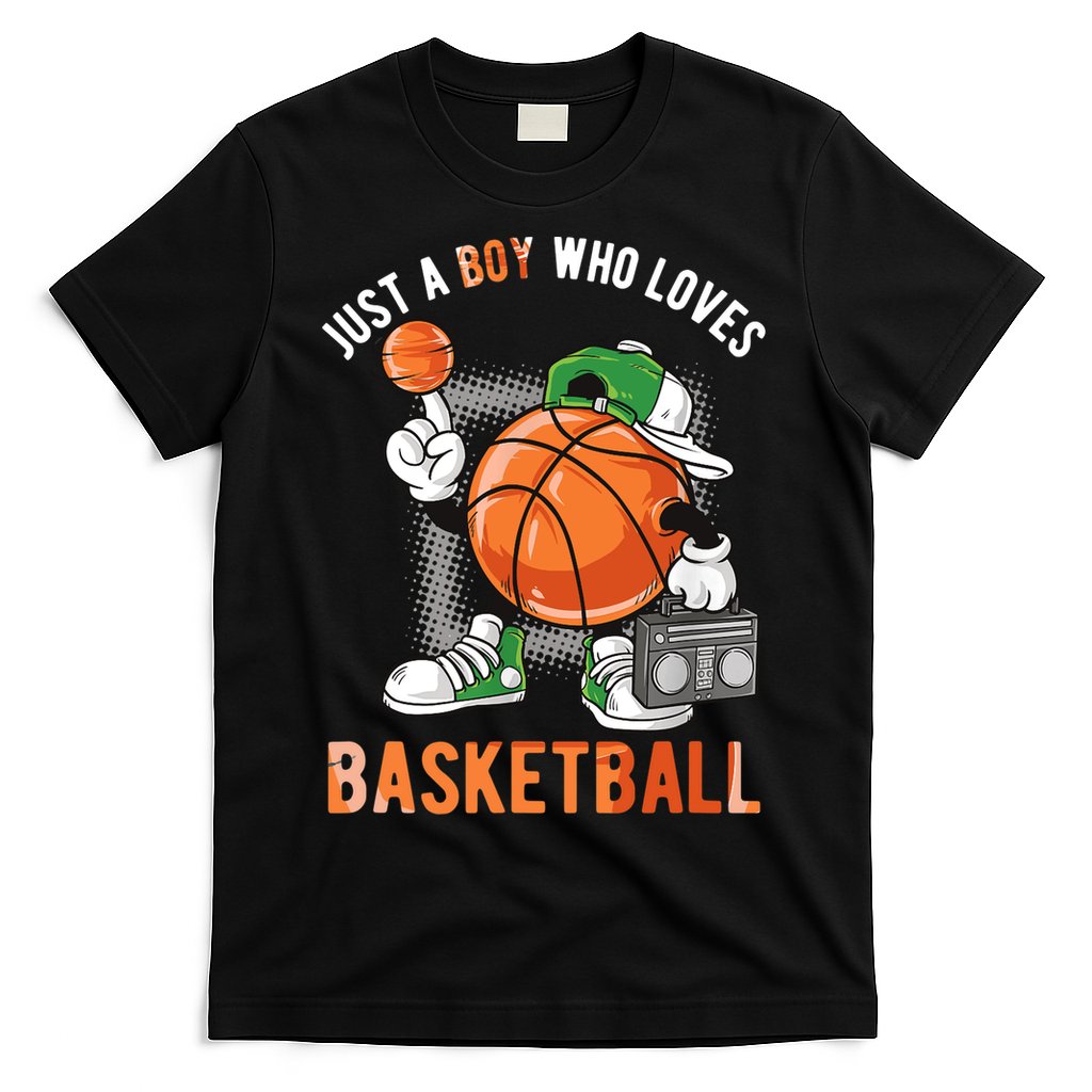 Just A Boy Who Loves Basketball T-Shirt