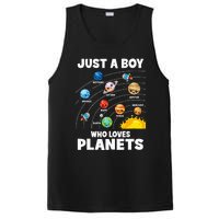 Just A Boy Who Loves Planets Solar System Astrology Space PosiCharge Competitor Tank